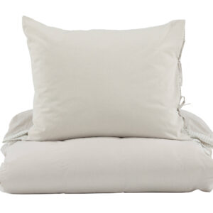 Jenna – Linge de lit – Gris clair – 200 x 150 cm