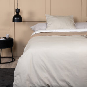 Jenna – Linge de lit – Gris clair – 200 x 150 cm