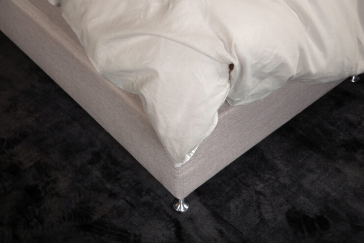 Jenna – Linge de lit – Gris clair – 200 x 150 cm