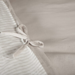Jenna – Linge de lit – Gris clair – 200 x 150 cm
