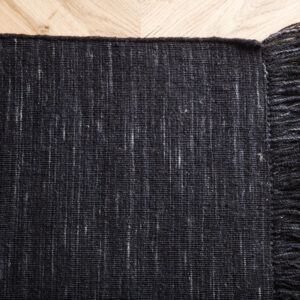 Elton – Tapis de salon – Noir – 350 x 250 cm