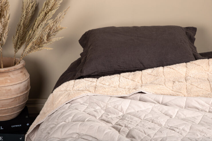 Nilla – Linge de lit – Beige – 150 x 250 cm