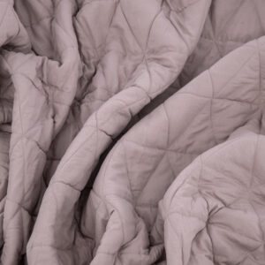 Nilla – Linge de lit – Rose poudré – 260 x 260 cm