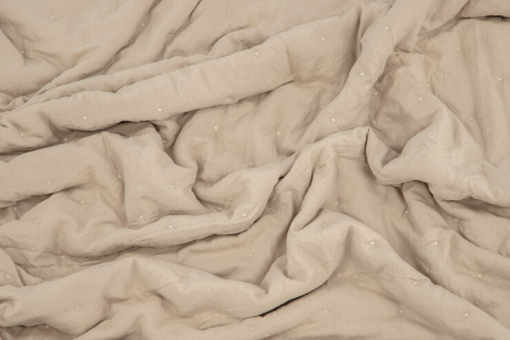 Sally – Linge de lit – Beige – 150 x 250 cm