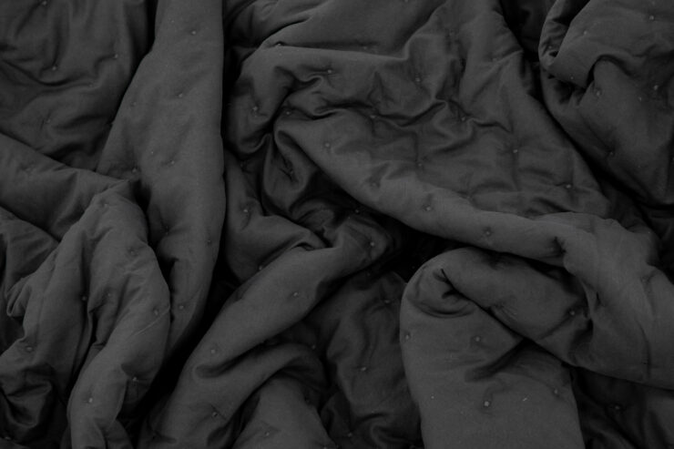 Sally – Linge de lit – Anthracite – 150 x 250 cm