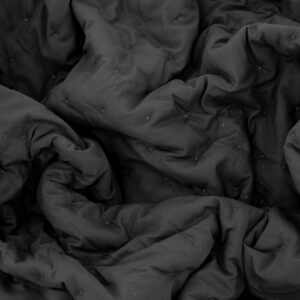 Sally – Linge de lit – Anthracite – 260 x 260 cm