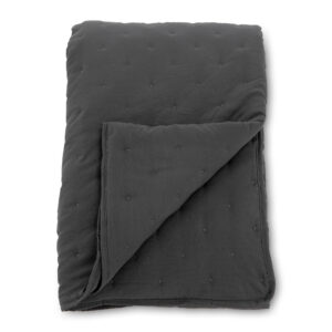 Sally – Linge de lit – Anthracite – 260 x 260 cm