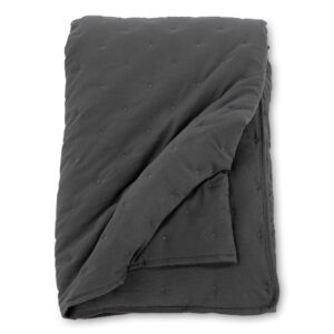 Sally – Linge de lit – Anthracite – 260 x 260 cm