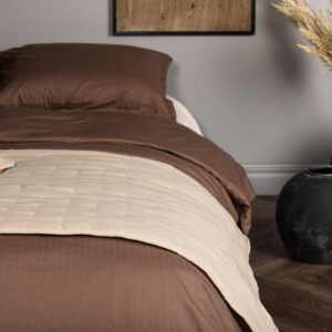 Sally – Linge de lit – Beige – 80 x 260 cm