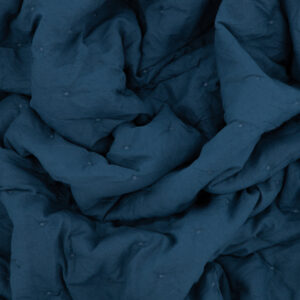Sally – Linge de lit – Bleu – 80 x 260 cm