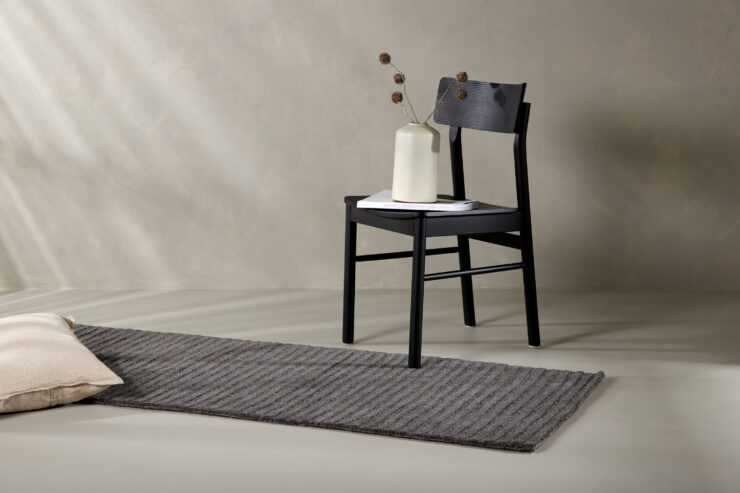 Milton – Hallway Runners – Gris foncé – 200 x 70 cm