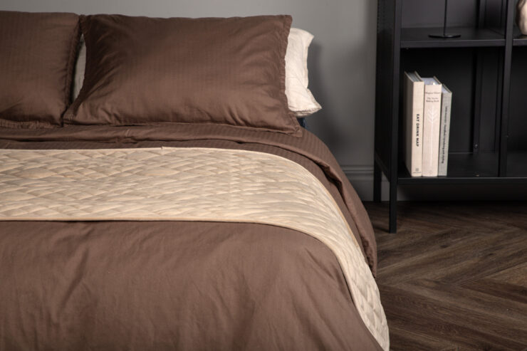 Jilly – Linge de lit – Beige – 80 x 180 cm
