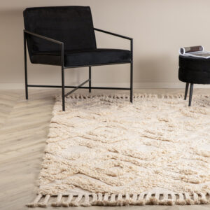Hilma – Tapis de salon – Naturel, Beige – 300 x 200 cm