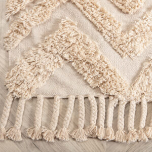 Hilma – Tapis de salon – Naturel, Beige – 300 x 200 cm