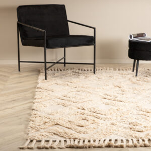 Hilma – Tapis de salon – Naturel, Beige – 230 x 160 cm