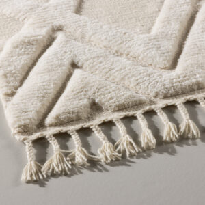 Dahlia – Tapis de salon – Blanc – 400 x 300 cm