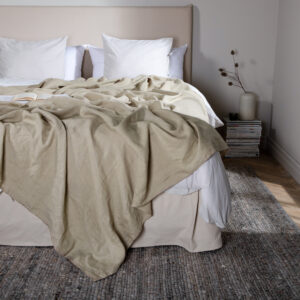 Milo – Linge de lit – Beige – 150 x 250 cm