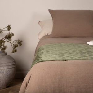 Jilly – Linge de lit – Vert – 80 x 260 cm