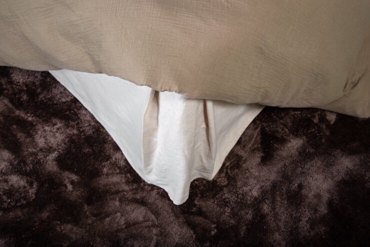 Mila – Linge de lit – Marron – 220 x 240 cm