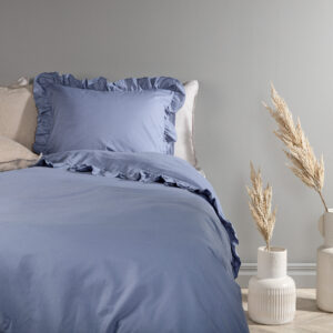 Levi – Linge de lit – Bleu – 200 x 150 cm