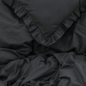 Levi – Linge de lit – Anthracite – 200 x 150 cm
