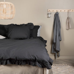 Levi – Linge de lit – Anthracite – 200 x 150 cm