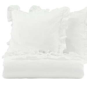 Levi – Linge de lit – Blanc – 220 x 240 cm