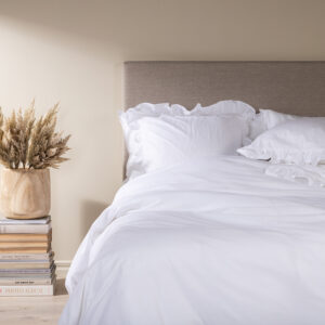 Levi – Linge de lit – Blanc – 220 x 240 cm