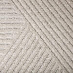 Aron – Tapis de salon – Blanc – 340 x 240 cm