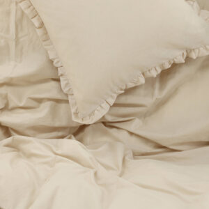 Lias – Linge de lit – Beige – 200 x 150 cm