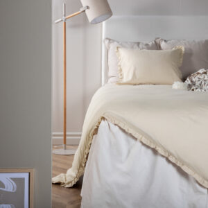 Lias – Linge de lit – Beige – 200 x 150 cm