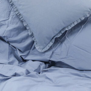 Lias – Linge de lit – Bleu – 200 x 150 cm