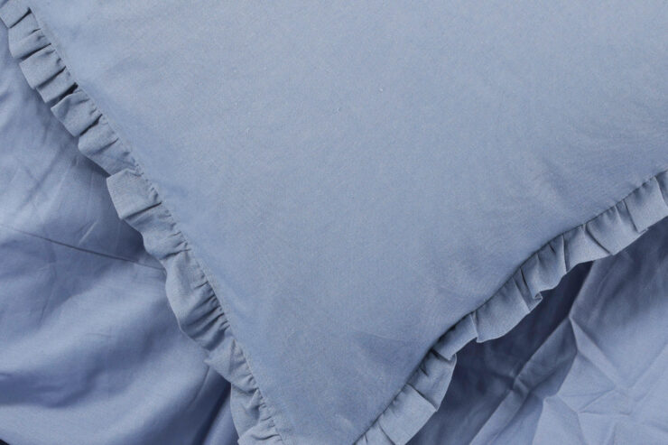 Lias – Linge de lit – Bleu – 200 x 150 cm