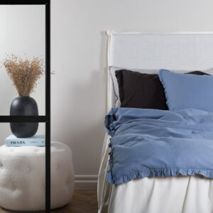 Lias – Linge de lit – Bleu – 200 x 150 cm