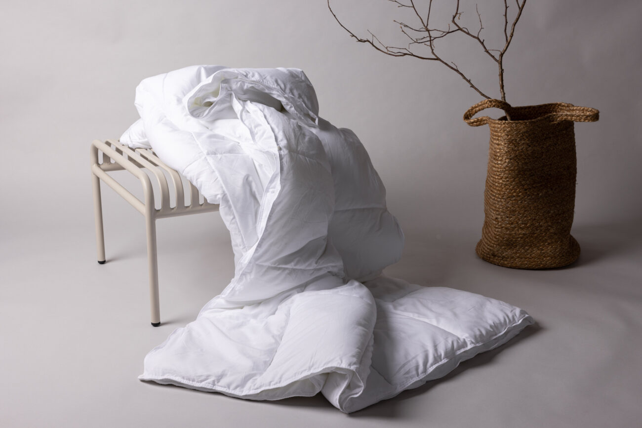 Selma – Linge de lit – Blanc – 200 x 150 cm