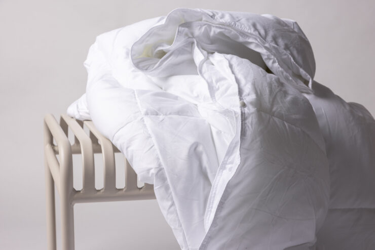 Selma – Linge de lit – Blanc – 200 x 150 cm