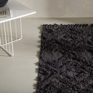 Hilma – Hallway Runners – Gris foncé – 200 x 70 cm