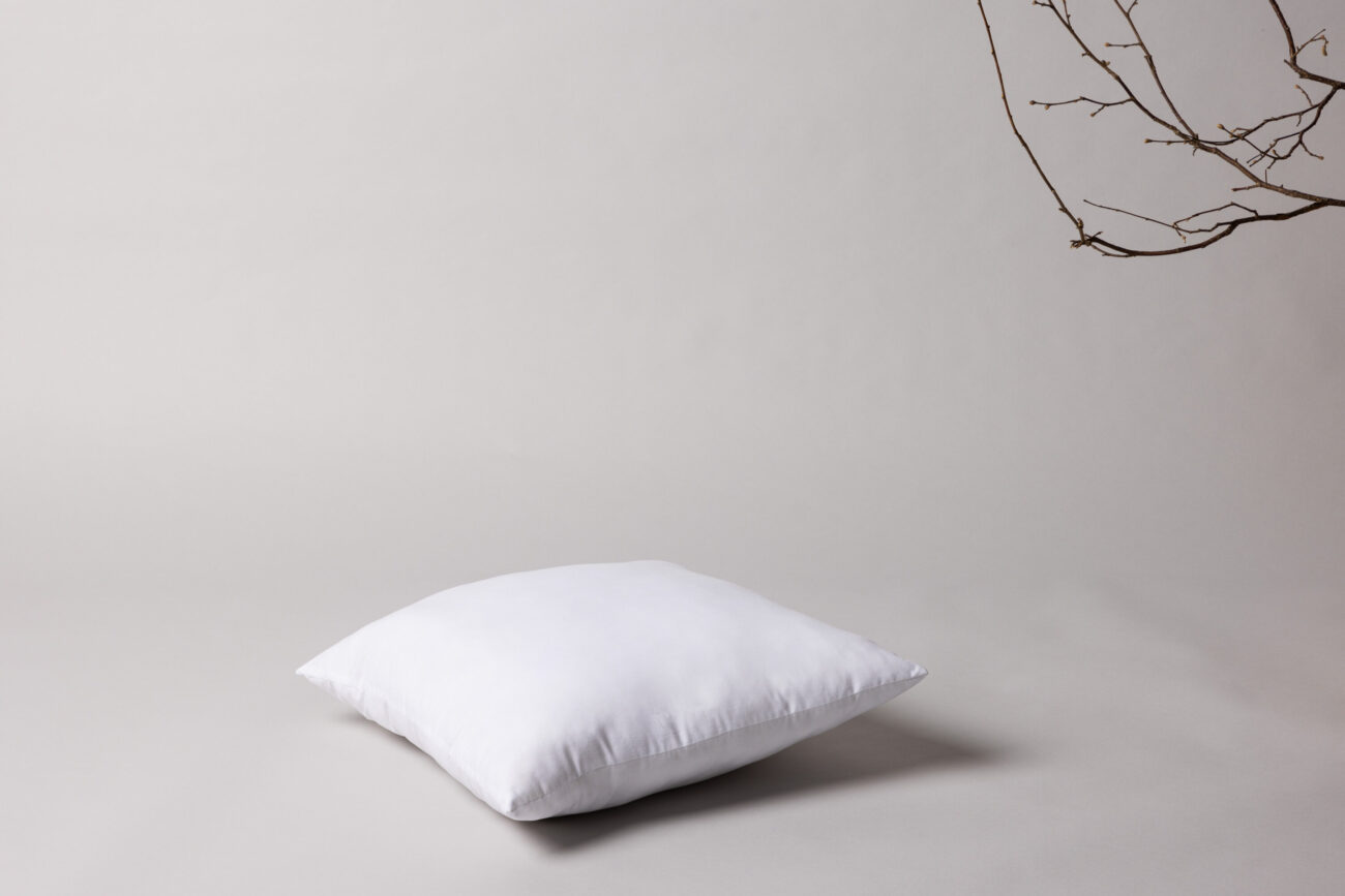 Wilma – Inner cushion – Blanc – 45 x 45 cm