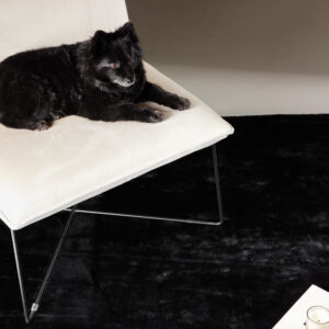 Nina – Tapis de salon – Noir – 230 x 160 cm