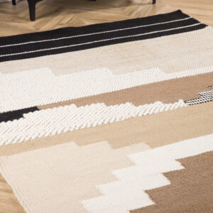 Aston – Tapis de salon – Multicolore, Marron – 300 x 200 cm