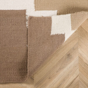 Aston – Tapis de salon – Multicolore, Marron – 230 x 160 cm