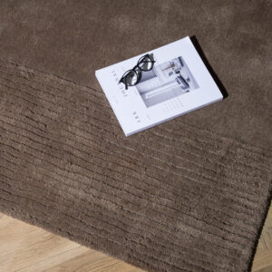 Matteo – Tapis de salon – Marron – 350 x 250 cm