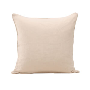 Tyra – Housse de coussin – Beige – 60 x 60 cm