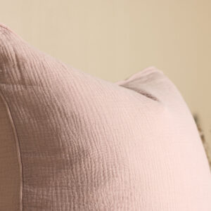Tyra – Housse de coussin – Rose clair – 60 x 60 cm