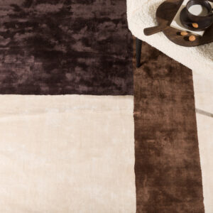 Arvid – Tapis de salon – Ivoire, Marron – 350 x 252 cm