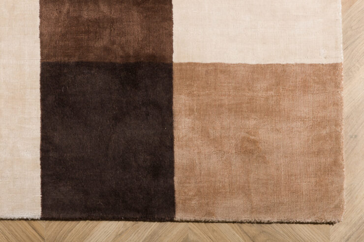 Arvid – Tapis de salon – Ivoire, Marron – 350 x 252 cm