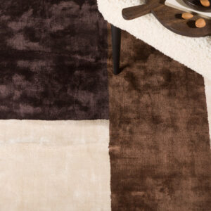 Arvid – Tapis de salon – Ivoire, Marron – 350 x 252 cm