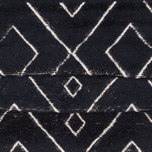 David – Tapis de salon – Noir, Blanc – 300 x 200 cm