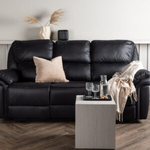 Saranda – Recliner Sofa – Noir – 99 x 103 x 228 cm