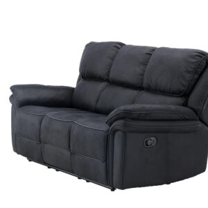 Saranda – Recliner Sofa – Noir – 99 x 103 x 228 cm